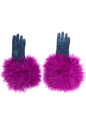 CHANEL Guantes con ribete