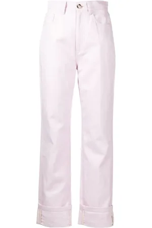 Nanushka Jeans con dobladillo vuelto
