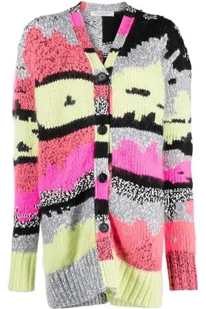 Serafini Cárdigan tejido con diseño patchwork