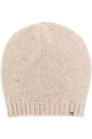 HERNO Gorro con placa del logo