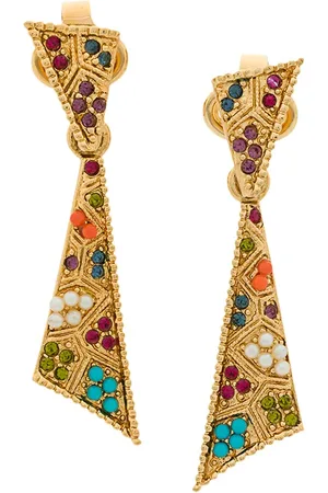 Susan Caplan Areets coloridos Vintage D