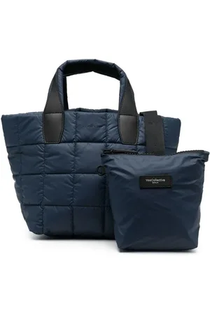 VeeCollective Tote capitonada con asas