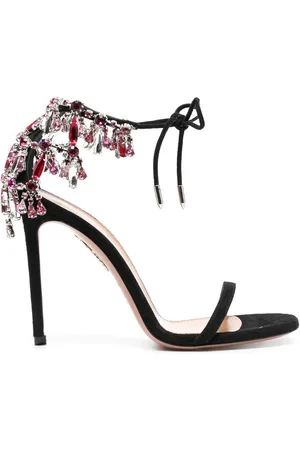 Aquazzura Sandalias Galatic con detalles de cristal