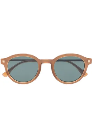 MYKITA Lentes de sol con armazón redonda
