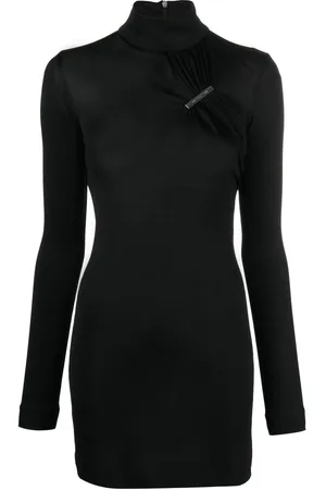 1017 ALYX 9SM Vestido corto con cuello de tortuga