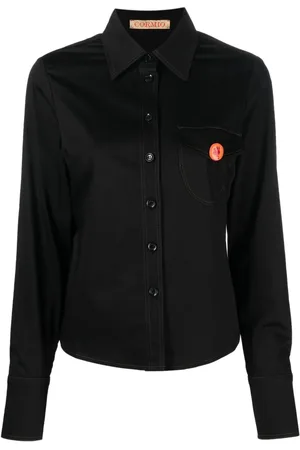 CORMIO Camisa Katy con pin distintivo