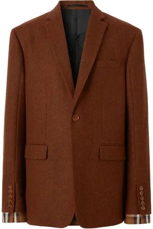 Burberry Blazer de vestir con detalle de cuadros