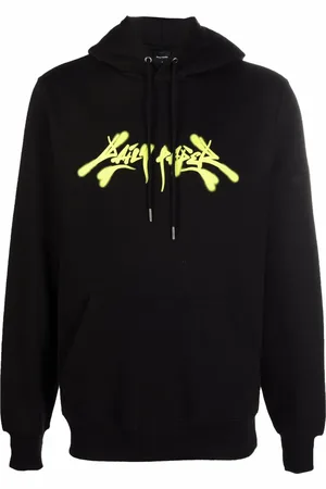 Daily paper Hoodie con capucha y logo de grafiti