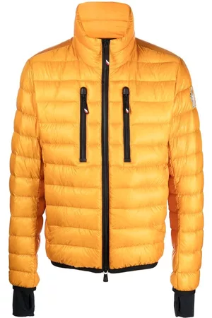 Moncler Chamarra capitonada con parche del logo
