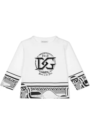 Dolce & Gabbana Top con logo estampado
