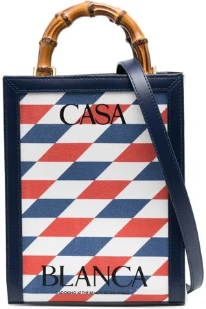 Casablanca Tote con logo estampado