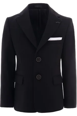 M. Moustache Blazer con solapas de pico