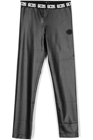 GCDS Leggins con logo en la pretina