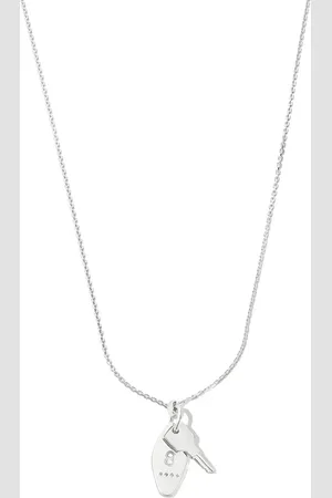 Hatton Labs Collar en plata de ley Towers Key