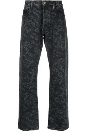 ARIES Jeans rectos con estampado abstracto