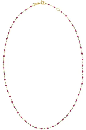 GIGI CLOZEAU Collar Classic Gigi en oro amarillo de 18kt con cuentas