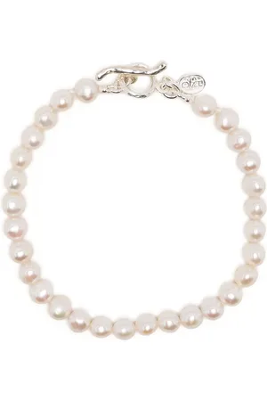 Dower and Hall Pulsera con perlas de agua dulce