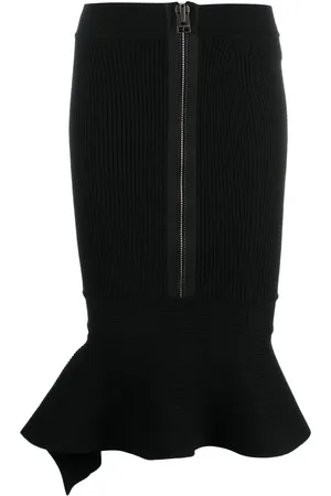 Tom Ford Vestido midi con cuello en V