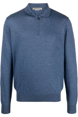 corneliani Sudadera con medio cierre