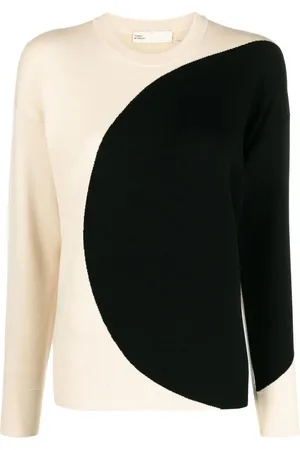 Tory Burch Suéter con cuello redondo