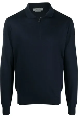 corneliani Sudadera con medio cierre