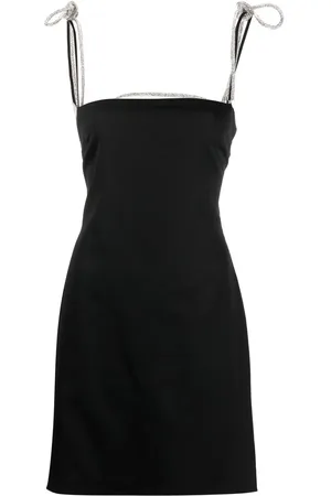 GIUSEPPE DI MORABITO Vestido corto con detalle de agujetas