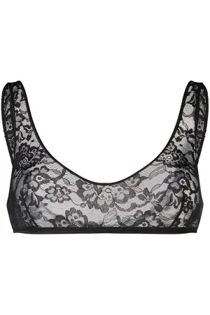 Oseree Bra deportivo con encaje floral
