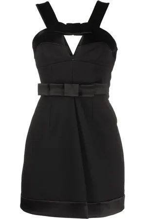 Jil Sander Vestido corto con detalle de moño