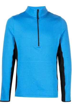 Aztech Sudadera texturizada con medio cierre