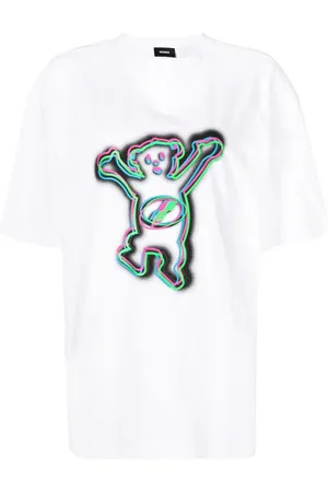 We11 Done Playera oversize con logo estampado