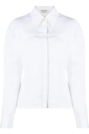 Alexander McQueen Camisa ajustada con botones