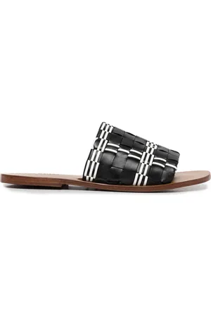 Madison.Maison Sandalias con diseño tejido