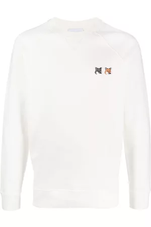 Maison Kitsuné Sudadera con parche de zorro