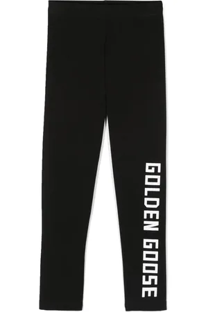 Golden Goose Pants con logo estampado