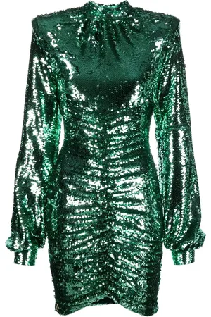 Philipp Plein Vestido bordado con lentejuelas