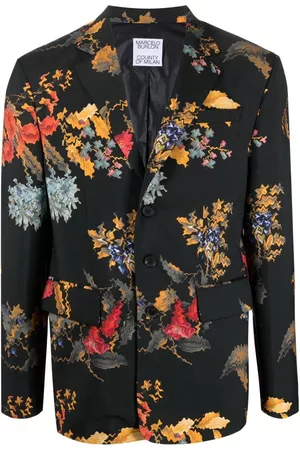 MARCELO BURLON Blazer con estampado floral