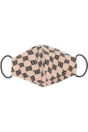 MISBHV Cubrebocas con monograma estampado