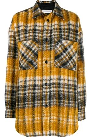 FAITH CONNEXION Camisa oversize a cuadros