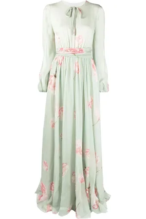 Giambattista Valli Vestido midi con estampado floral