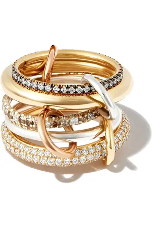 SPINELLI KILCOLLIN Anillo Nexua en oro mixto de 18kt con diamante