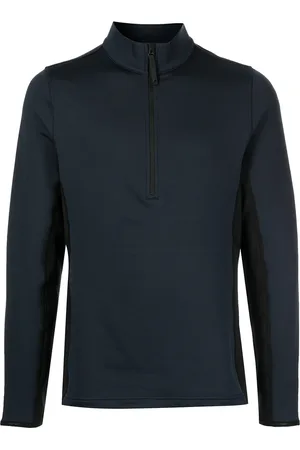 Aztech Sudadera texturizada con medio cierre