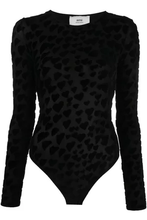 Ami Body con corazón estampado