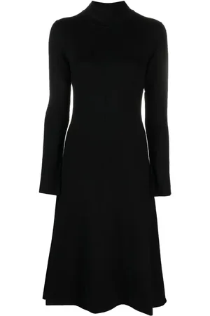 Joseph Vestido midi manga larga