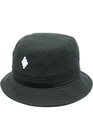 MARCELO BURLON Gorro de pescador con cruz bordada