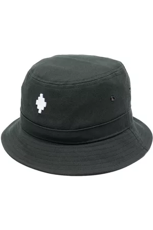 MARCELO BURLON Gorro de pescador con cruz bordada