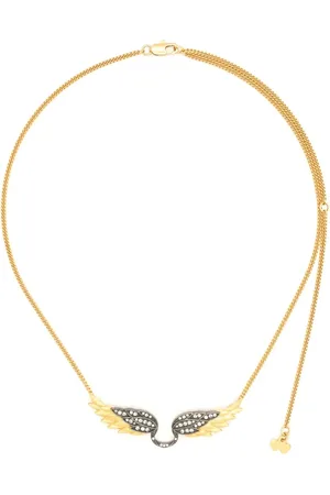 Zadig & Voltaire Collar Rock con dije de alas