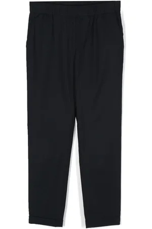 Emporio Armani Pantalones rectos con pretina elástica