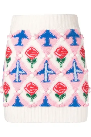 Casablanca Falda midi bordada