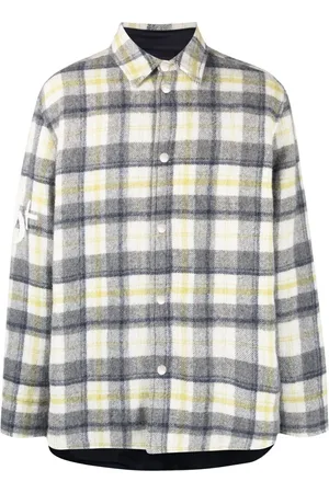Jil Sander Sobrecamisa con motivo de cuadros