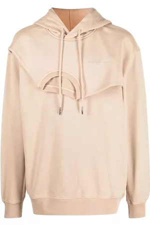 Feng Chen Wang Hoodie a capas con logo bordado